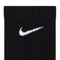 Nike Everyday Cushioned Sportsokken 3 Pack Zwart
