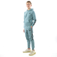 PUMA Essentials+ Tape Hoodie Fleece Survêtement Enfants Bleu Noir