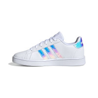 adidas Grand Court Sneakers Kids Wit Blauw