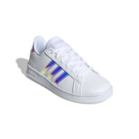 adidas Grand Court Sneakers Kids Wit Blauw