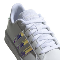 adidas Grand Court Sneakers Kids Wit Blauw