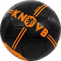 KNVB bal zwart carbon met logo & KN