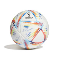 adidas WK 2022 Al Rihla League Voetbal J350 Kids Wit Blauw