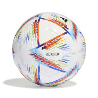 adidas Coupe du Monde 2022 Al Rihla Pro Sala Ballon de Football Blanc Bleu