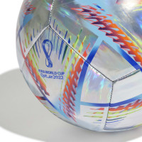 adidas Coupe du Monde 2022 Al Rihla Training Ballon de Football Multicolore Bleu