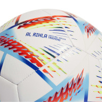 adidas Coupe du Monde 2022 Al Rihla Training Ballon de Football Blanc Bleu