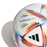 adidas WK 2022 Al Rihla Mini Voetbal Wit Blauw