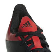 adidas X 18.4 Voetbalschoenen FxG Kids Zwart Wit Rood