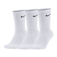 Nike Cushioned Chaussettes de Sport Haut Lot de 3 Paires Blanc