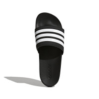 adidas Adilette Cloudfoam Plus Stripes Slippers Zwart