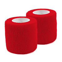 Stanno Sokkentape 5cm x 4,5m Rood