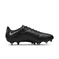 Nike Tiempo Legend 9 Academy Anti-Clog Crampons Vissés Chaussures de Foot (SG) Noir Gris Foncé Or