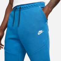 Nike Tech Fleece Jogger Blauw Wit