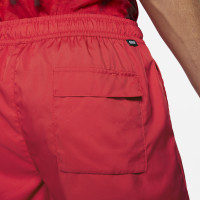 Nike Club Woven Lined Flow Short Rouge Blanc