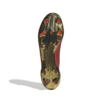 adidas X Speedflow.1 Gazon Naturel Chaussures de Foot (FG) Rouge Or Noir