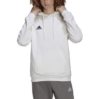 adidas Entrada 22 Sweat Hoodie Wit Zwart