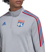 adidas Olympique Lyon Survêtement 2022-2023 Gris Bleu Rouge