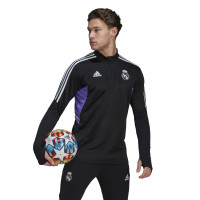 adidas Real Madrid Trainingspak 2022-2023 Zwart Paars Wit