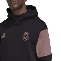 adidas Real Madrid Travel Sweat-Shirt à Capuche 2022-2023 Noir