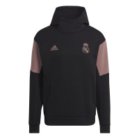 adidas Real Madrid Travel Sweat-Shirt à Capuche 2022-2023 Noir