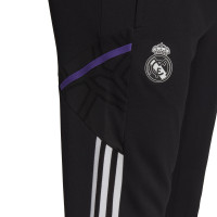 adidas Real Madrid Trainingspak 2022-2023 Zwart Paars Wit