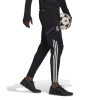 adidas Real Madrid Trainingsbroek 2022-2023 Zwart Wit Paars