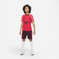 Nike Liverpool Strike Short d'Entraînement KZ 2022-2023 Enfants Bordeaux Rouge