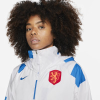 Nike Pays-Bas Veste Allweather 2022-2023 Femmes Blanc Bleu Orange