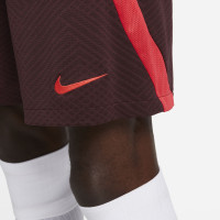 Nike Liverpool Strike Short d'Entraînement KZ 2022-2023 Bordeaux Rouge