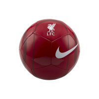 Nike Liverpool Skills Mini Voetbal Rood Grijs