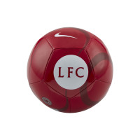 Nike Liverpool Skills Mini Ballon de Football Rouge Gris