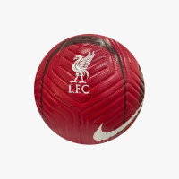 Nike Liverpool Strike Ballon de Football Rouge Gris Blanc