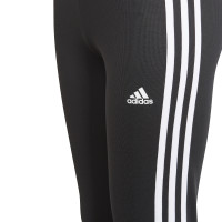 adidas 3-Stripes Legging Enfants Noir Blanc