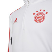 Haut d'Entraînement Adidas Bayern Munich 2022-2023 pour enfants blanc