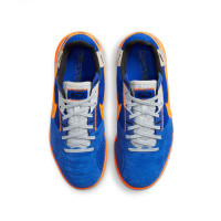 Nike Streetgato Chaussures de Foot Street / Indoor Enfants Bleu Orange Gris