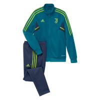 adidas Juventus Trainingspak 2022-2023 Kids Blauw Geel