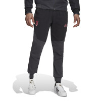 adidas Juventus Travel Hoodie Survêtement Sweat-Shirt à Capuche Gris Foncé Noir Rose