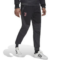 adidas Juventus Travel Hoodie Trainingspak Donkergrijs Zwart Roze