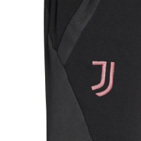 adidas Juventus Travel Pantalon d'Entraînement 2022-2023 Noir Gris Foncé Rose