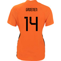 Nike Pays-Bas Groenen 14 Maillot Domicile WEURO 2022 Femmes