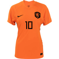 Nike Pays-Bas van de Donk 10 Maillot Domicile WEURO 2022 Enfants