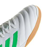 adidas COPA 19.3 SALA Zaalvoetbalschoenen Wit Groen
