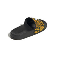 adidas Adilette Messi Claquettes Enfants Noir Jaune Blanc