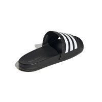 Claquettes adidas Adilette Comfort noires et blanches