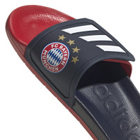 adidas Adilette TND Claquettes Bayern Munich Bleu Foncé Rouge Blanc
