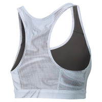 PUMA Individual Liga Sport Beha Dames Zwart Lichtgrijs