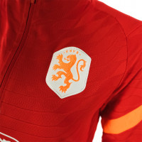 Nike Pays-Bas Strike Haut d'Entraînement 2022-2023 Femmes Rouge Orange Blanc