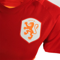 Nike Pays-Bas Academy Pro Maillot d'Entraînement 2022-2023 Femmes Rouge Orange Blanc