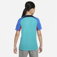 Nike FC Barcelona Strike Trainingsshirt 2022-2023 Kids Turquoise Blauw