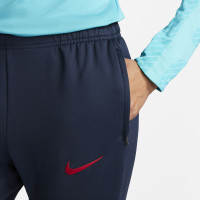 Nike FC Barcelone Strike Pantalon d'Entraînement 2022-2023 Femmes Bleu Foncé Rouge